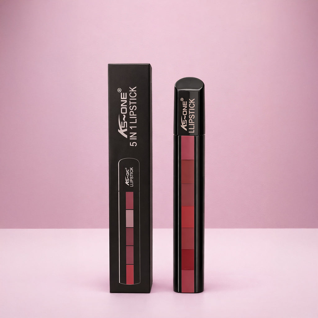 AS ONE 5 In 1 Lipstick Multi Shade Lip Color Stick