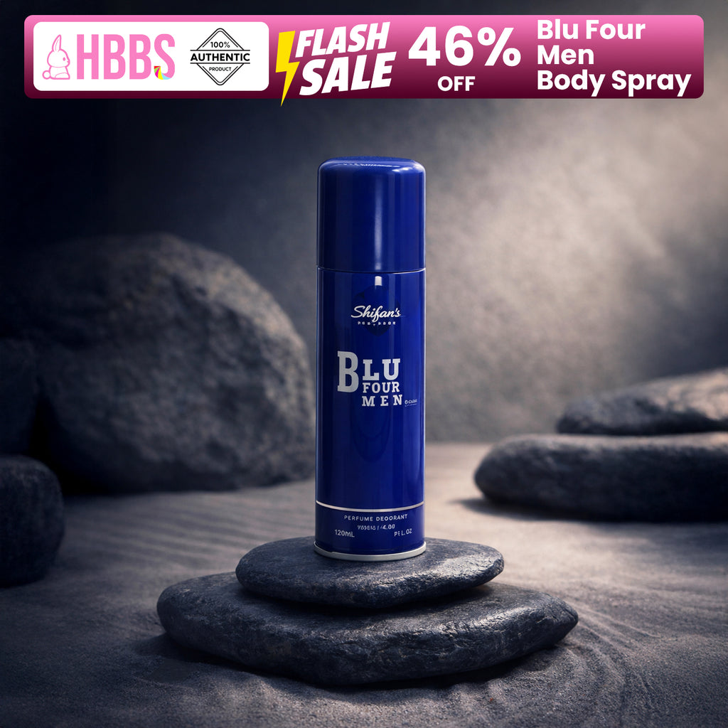 Shifan’s Blu Four Men Body Spray – Fresh Aquatic Fragrance