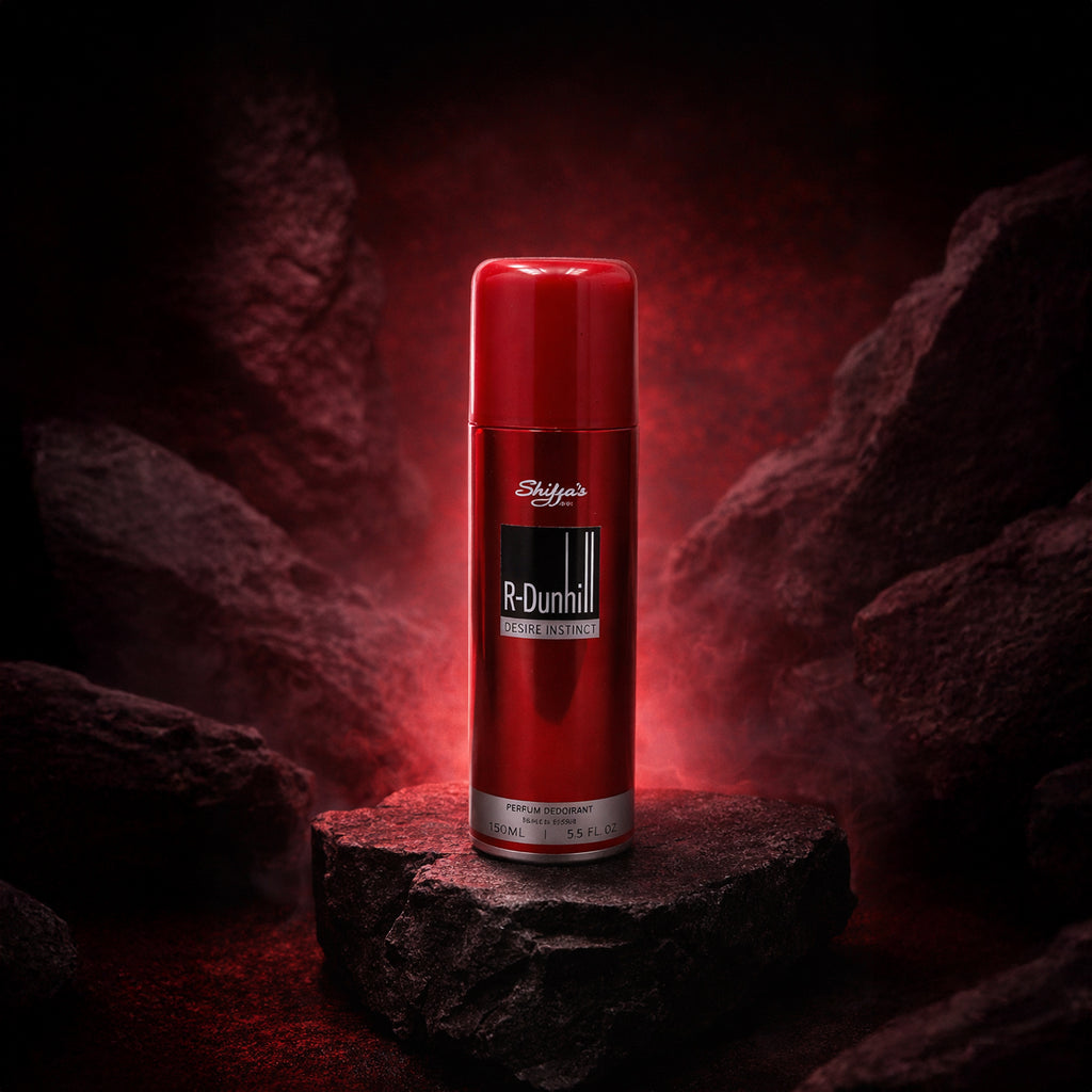 Shiffa R-Dunhill Desire Instinct Body Spray – Warm Woody Spicy Fragrance