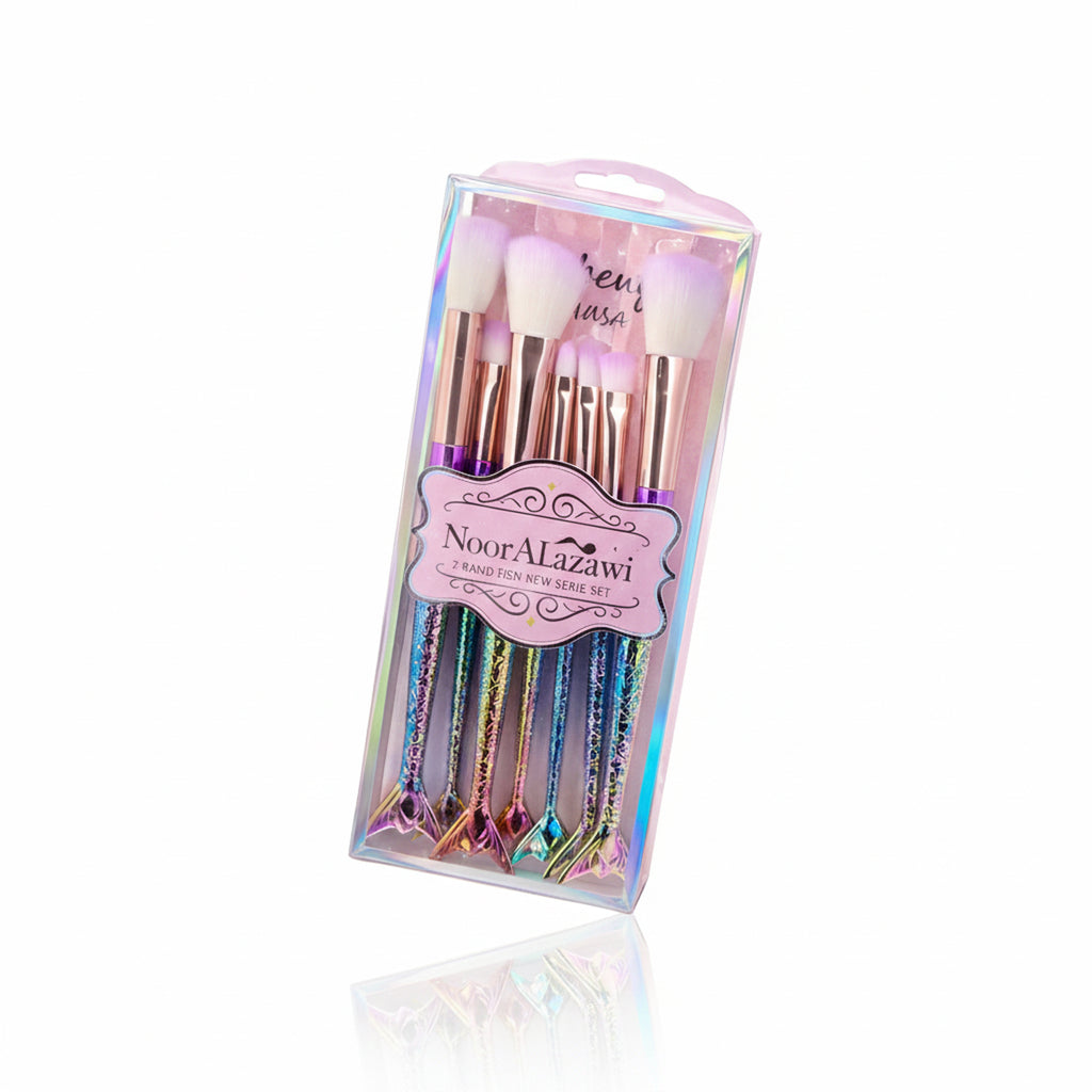 Noor Alazawi Glitter Handle Makeup Brush Set