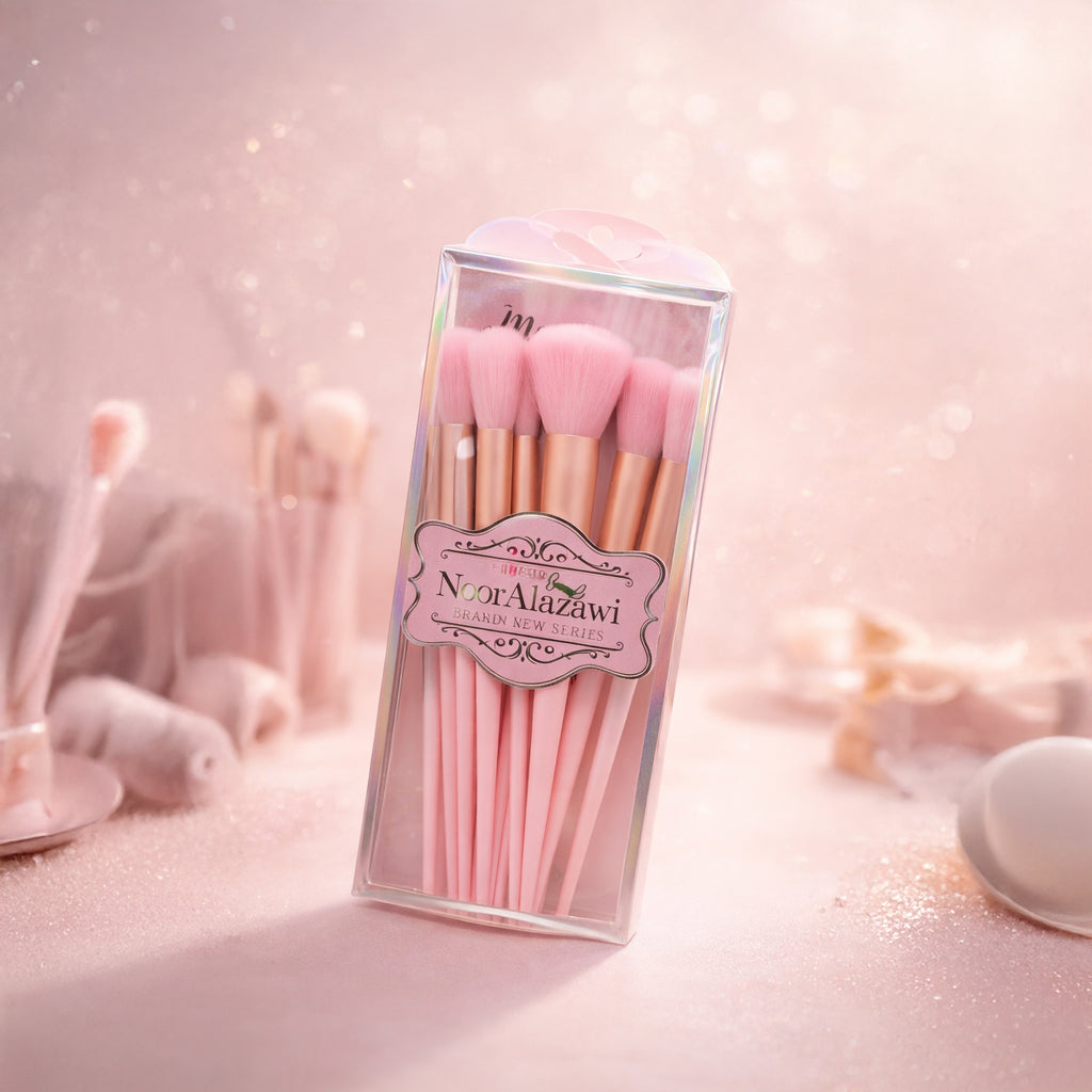 Noor Alazawi Pink Series Makeup Brush Set