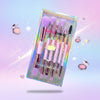 Sweet Beauty 6-Piece Two-End Makeup Brush Set – Purple Series
