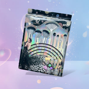 GR Makeup Tools 8-Piece Professional Makeup Brush Set