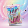 Sweet Beauty Rainbow Series 8-Piece Makeup Brush Set