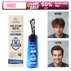 ECRIN COOL STYLING HAIR GEL WITH ACTIVE COLLAGEN-280 ml