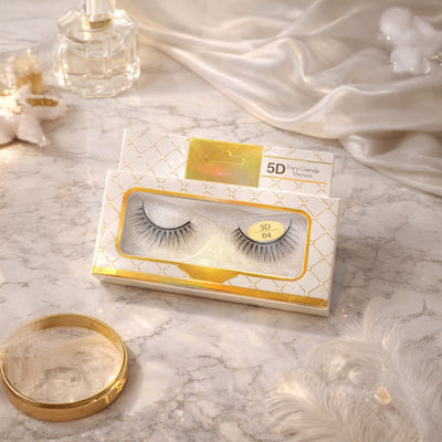Anjieer 5D Faux Mink Eyelashes Style 04