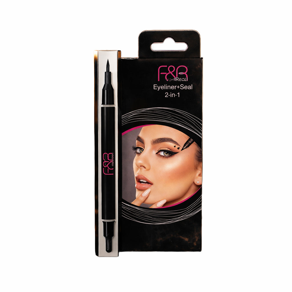 F&R 2 In 1 Eyeliner Seal Lash Adhesive Pen