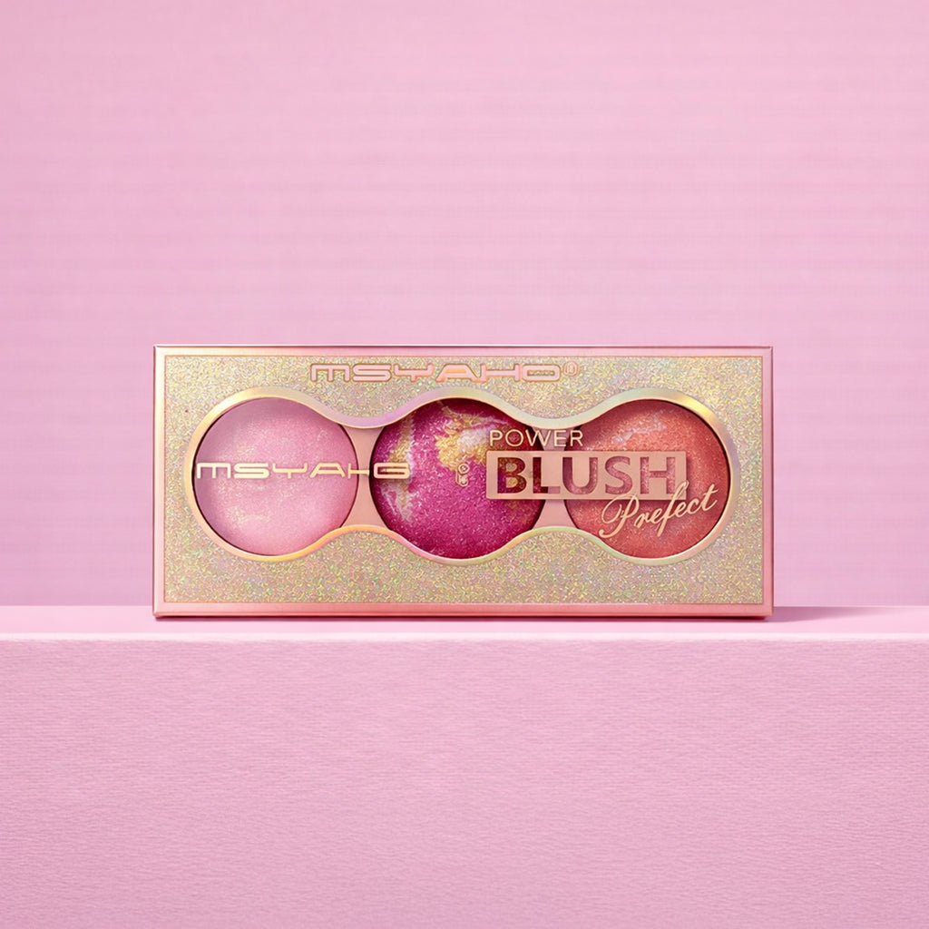 MSYAHO Power Blush Perfect Trio Palette