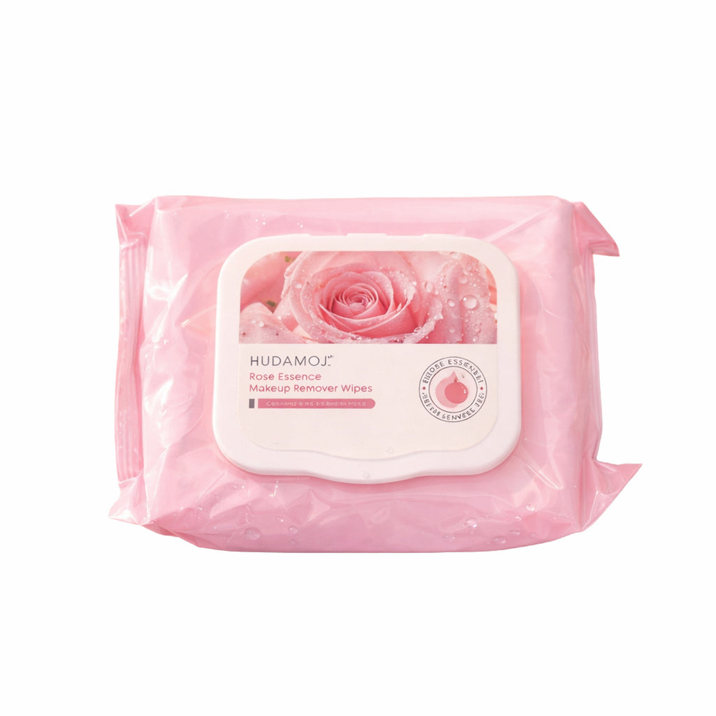 Hudamoji Rose Essence Makeup Remover Wipes