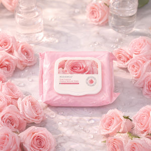 Hudamoji Rose Essence Makeup Remover Wipes