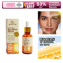 Ecrin Sun Block Serum (invisible) - 40ml - Get Incredible Results ￼
