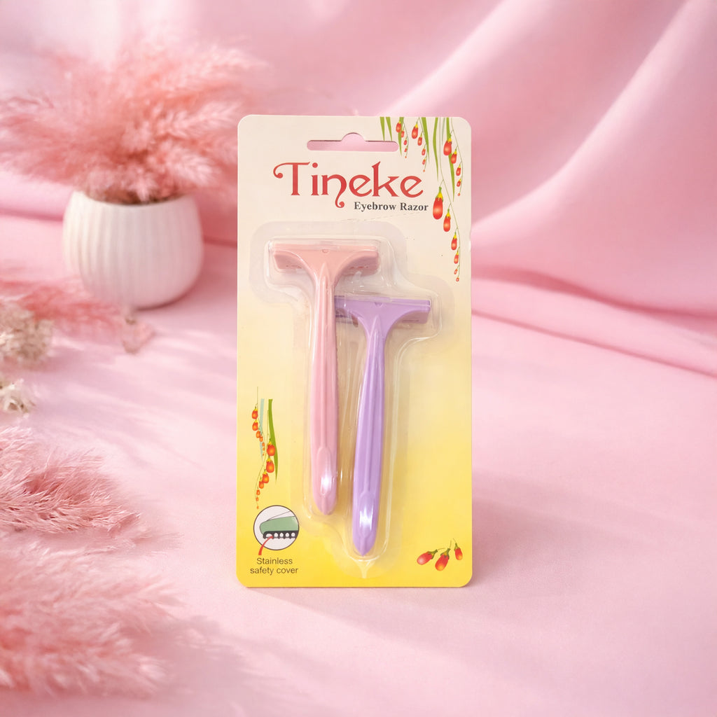 Tineke Stainless Steel Eyebrow Razor Set