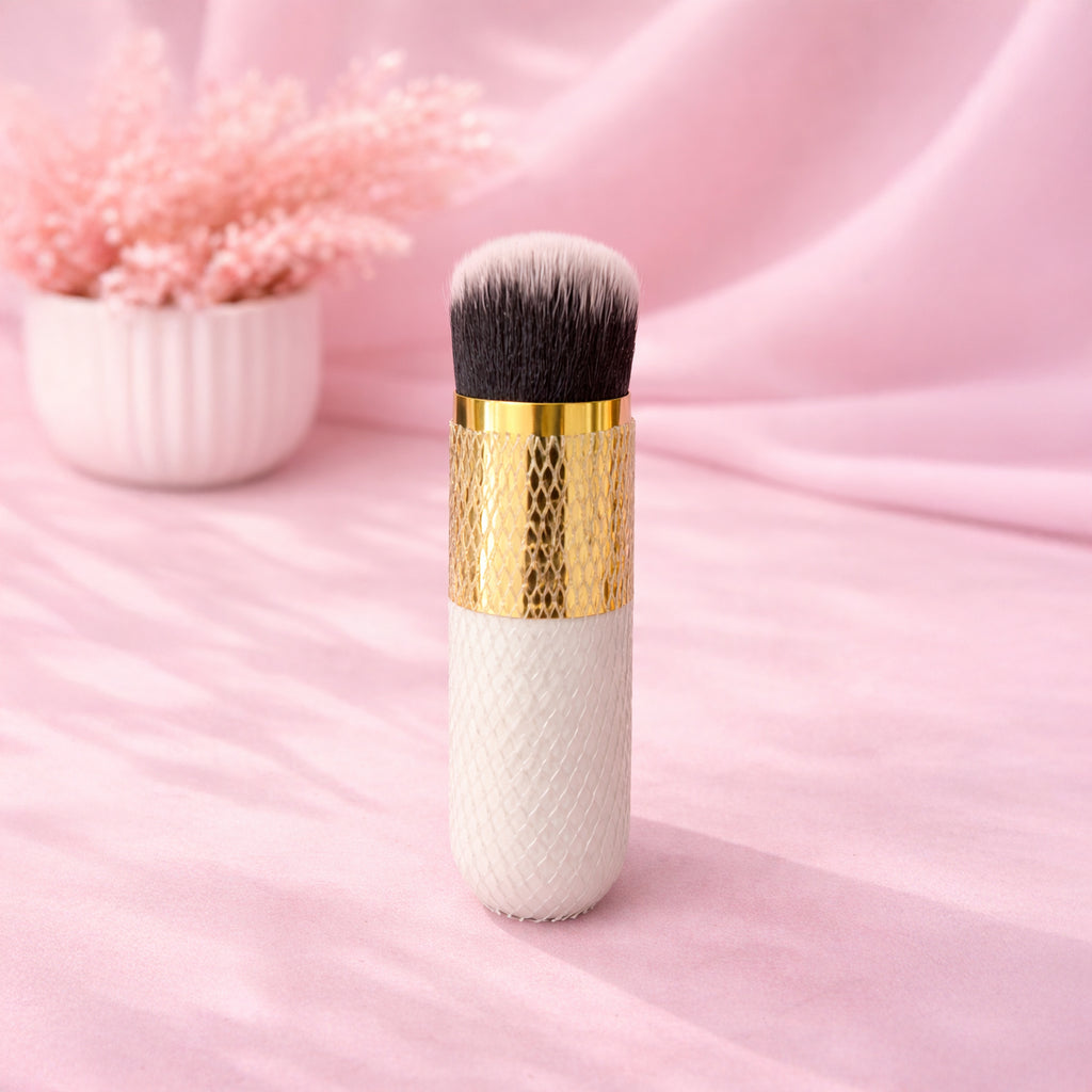 Luxury Cylindrical Kabuki Makeup Brush