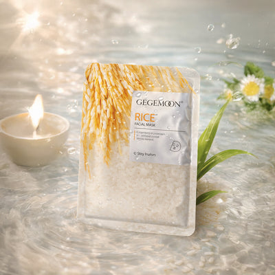 Gegemon Rice Brightening Facial Sheet Mask 30g
